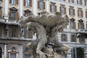 Ein Sprigbrunnen als Skulptur
